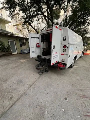 Magnet Plumbing service vehicle on-site for Faucet Repair in Berkeley Hills